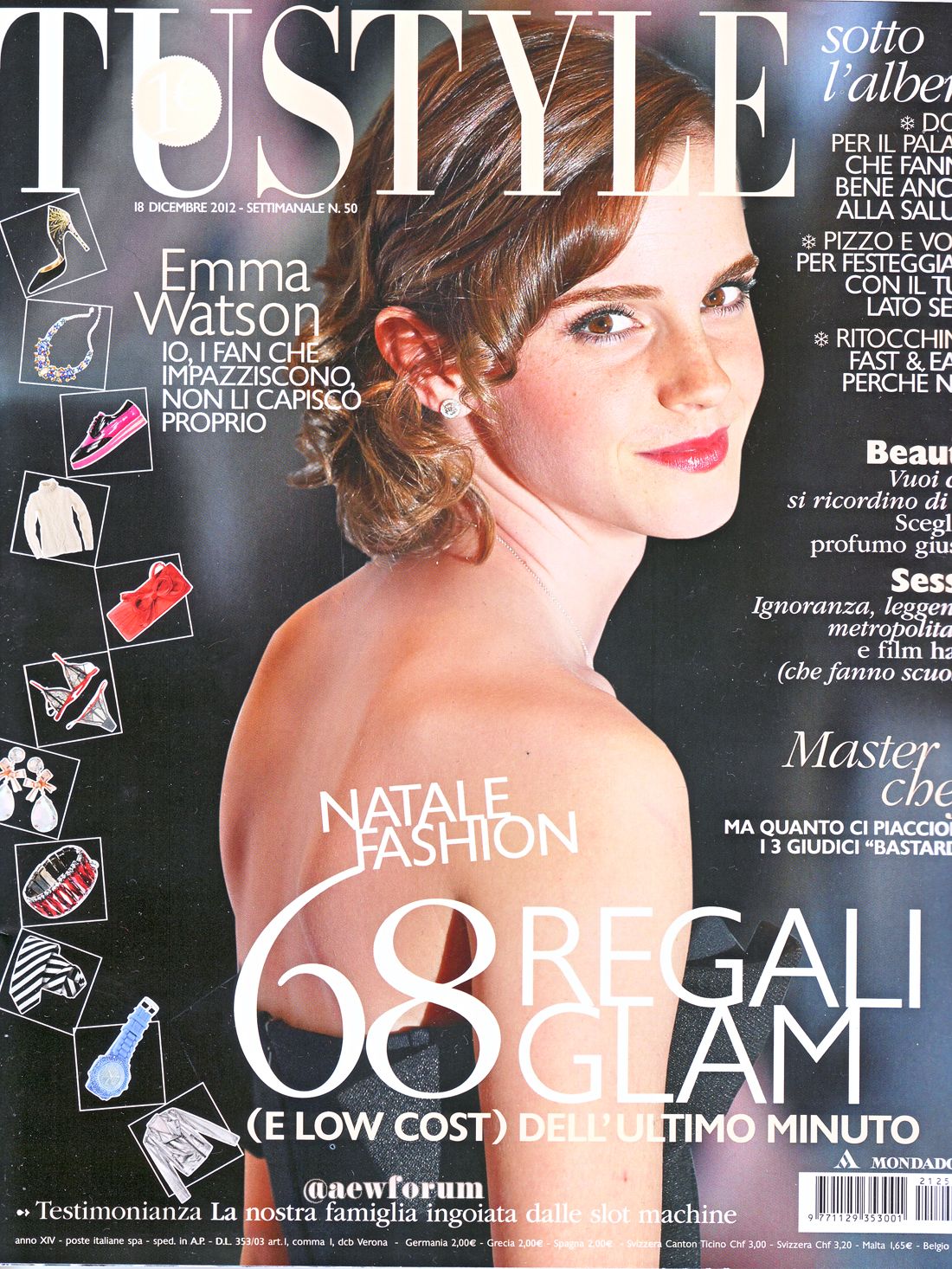 Emma Watson - TU Style Magazine (December 2012 Issue)
